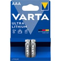 Литиеви батерии AAA - Varta Lithium AAA - 2 броя