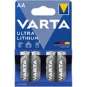 Литиеви батерии АА Varta Lithium AA - 4 броя