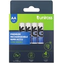 Акумулаторни батерии АА Uniross Premium AA / HR6  NIMH - 2700 mAh 1.2V