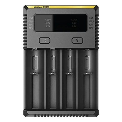 Универсално зарядно за 4 акумулаторни батерии Ni-Mh - Li-Ion 18650 Nitecore NEW i4