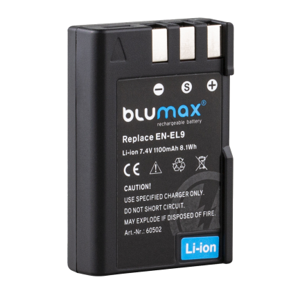 Батерия за фотоапарат Nikon EN-EL9 - 1100 mAh