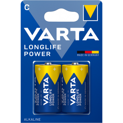 Алкални батерии LR14 C Longlife Power - Varta BL2