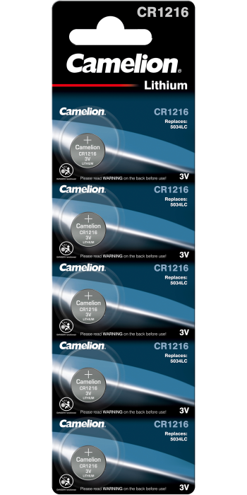 Литиеви батерии CR1216 Camelion CR1216 - 3V