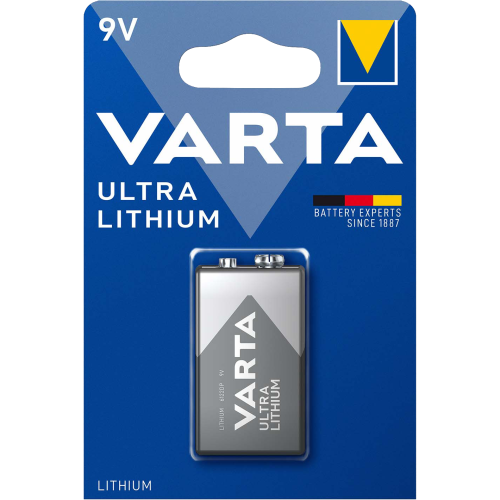 Литиева батерия 9V Varta Lithium 9V 1200 mAh