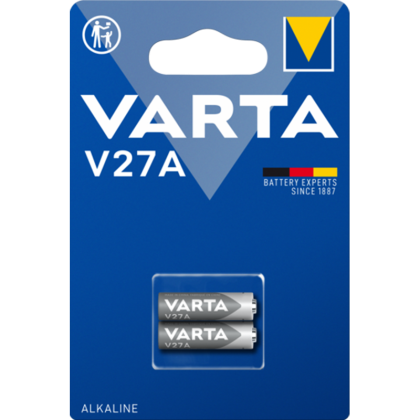 Алкална батерия MN27 Varta V27A - А27 12V - 2 броя