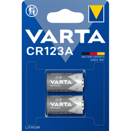 Литиеви батерии CR123 Varta CR123A - DL123A - 3V
