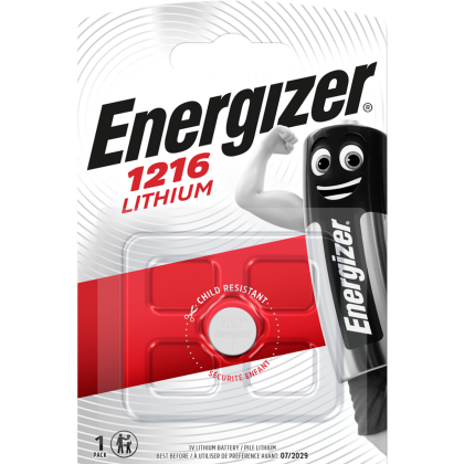 Литиева батерия ECR1216 Energizer CR1216 - 3V