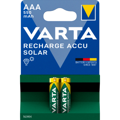 Акумулаторни батерии за соларни лампи AAA Varta Solar ААА - 550 mAh
